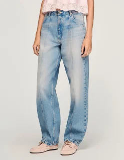 Jaden Relaxed Barrel Leg Jeans
