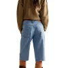 Jam Session Low Rise Rigid Denim Capri Jeans