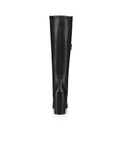 JANE BOTTA 85 CALF/NAPPA STRETCH BLACK