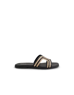 Jasinta Woven Strap Flat Sandals