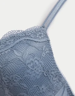 Jasmine Lace Wired Plunge Bra