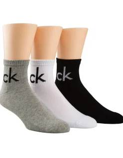 Jason Logo Cushioned Quarter Socks Three Pack