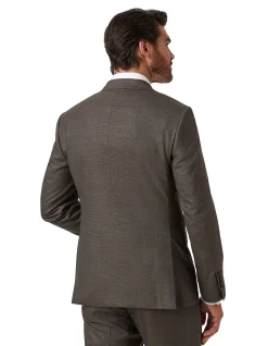 JB CHOC STRETCH NOTCH LAPEL SUIT JACKET