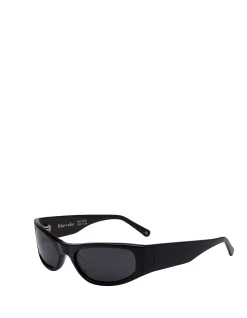 JEN Black wrapped acetate frame