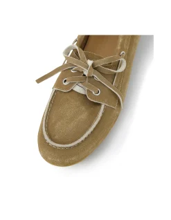 Jerae Fawn Suede Loafers