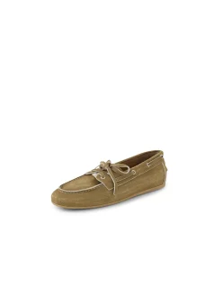 Jerae Fawn Suede Loafers