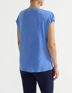 JERSEY GATHERED TOP