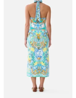 JERSEY HALTER DRESS