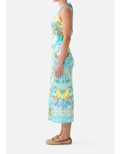 JERSEY HALTER DRESS