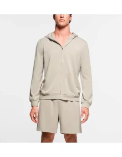 JERSEY LOUNGE ZIP UP
