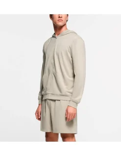 JERSEY LOUNGE ZIP UP