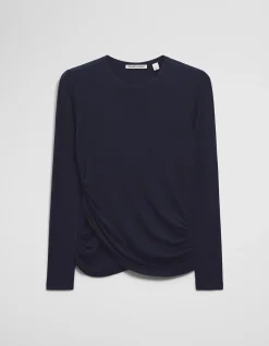 Jersey Wrap Top
