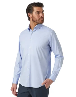 JERVIS BLUE OXFORD COTTON SHIRT