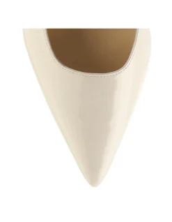 Jessica Patent Leather Slingback Flat
