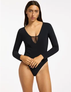 Jetset Lure Long Sleeve One Piece Swimsuit