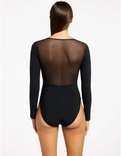 Jetset Lure Long Sleeve One Piece Swimsuit