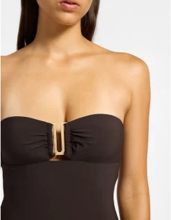 Jetset Bandeau One Piece Swimsuit