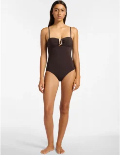Jetset Bandeau One Piece Swimsuit