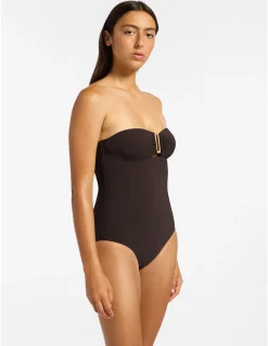 Jetset Bandeau One Piece Swimsuit