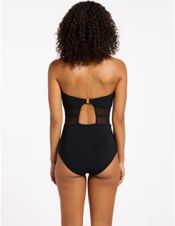 Jetset Lure Bandeau One Piece Swimsuit