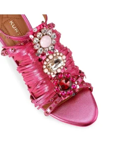 JEWEL FRINGE SANDAL