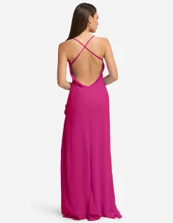 JIONNI RUFFLE MAXI DRESS