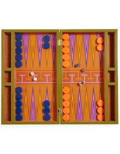 Jonathan Adler Madrid Backgammon Set Lacquer