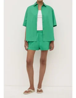 Joni Short Sleeve Shirt Bright Green