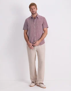 JOSS SHORT SLEEVE PRINT SHIRT