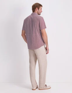 JOSS SHORT SLEEVE PRINT SHIRT