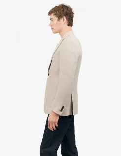 Justin HL Linen Blazer 2btn SB