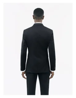 JUSTIN 2B SINGLE BREASTED RWS WOOL BLAZER