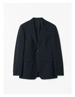 JUSTIN 2B SINGLE BREASTED RWS WOOL BLAZER