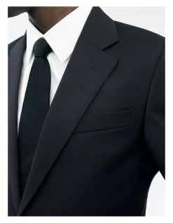 JUSTIN 2B SINGLE BREASTED RWS WOOL BLAZER