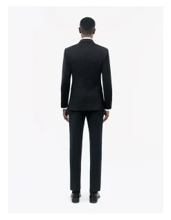 JUSTIN 2B SINGLE BREASTED RWS WOOL BLAZER