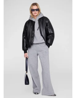 KACEY WIDE LEG MONOGRAM SWEATPANT