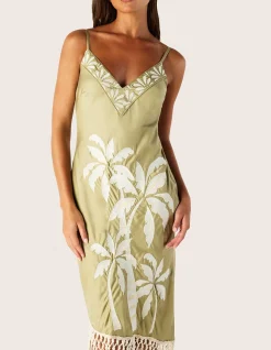 KALA EMBRODIERY STRAPPY DRESS