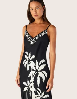 KALA EMBRODIERY STRAPPY DRESS