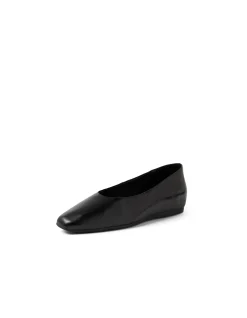 Kapit Patent Leather Square Toe Flats