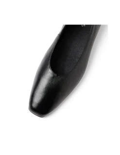 Kapit Patent Leather Square Toe Flats
