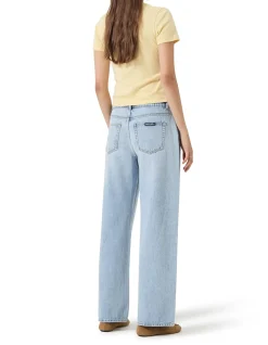 Kate Baggy Mid Rise Wide Leg Jeans