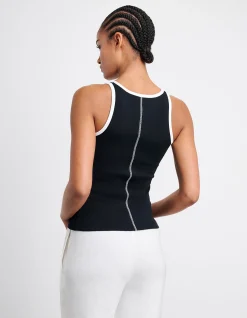 Kate Contrast Scoop Tank