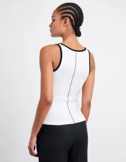 Kate Contrast Scoop Tank
