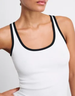 Kate Contrast Scoop Tank
