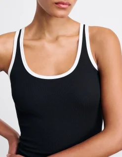 Kate Contrast Scoop Tank