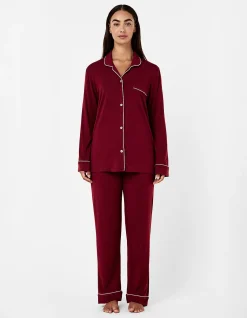 Kate Modal Soft Full Length PJ Set