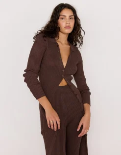 KEANI KNIT MIDI DRESS