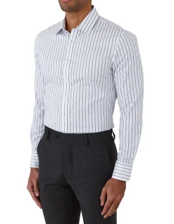 KEMBA TRI COLOUR Print Stripe Shirt