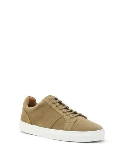 Kendal Panelled Suede Sneakers Brown