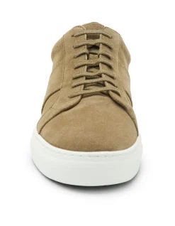 Kendal Panelled Suede Sneakers Brown